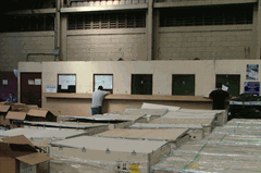 Ventanillas de contadores vista (Dirección General de Aduanas)